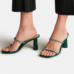 Dolce vita Naylin Rhinestone High Heel Sandals